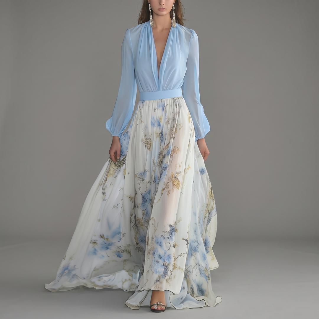 Seraphina™ | Luxe Floral Flow Maxi Dress