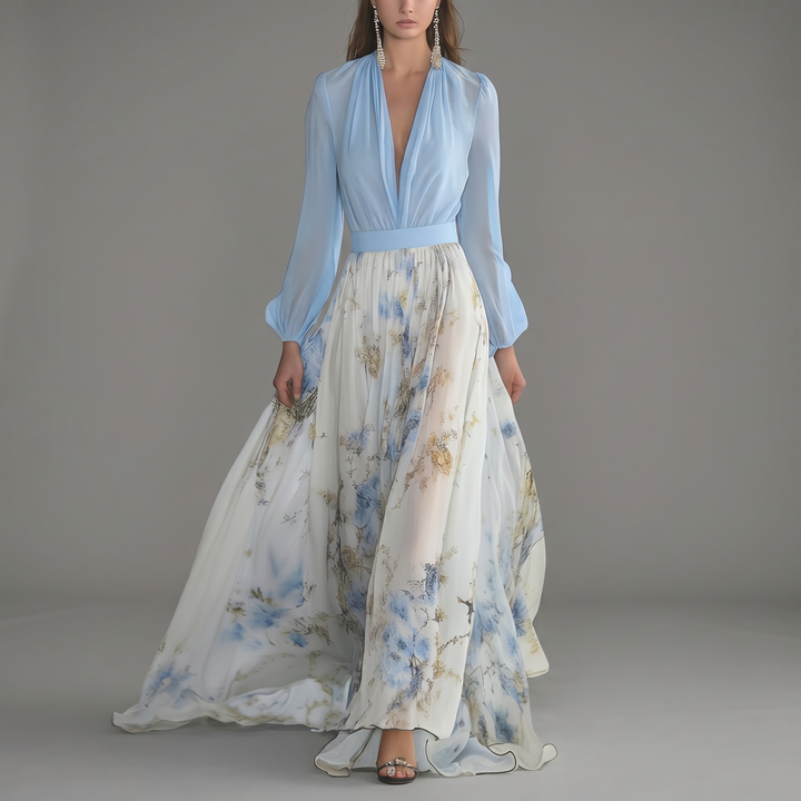 Seraphina™ | Luxe Floral Flow Maxi Dress