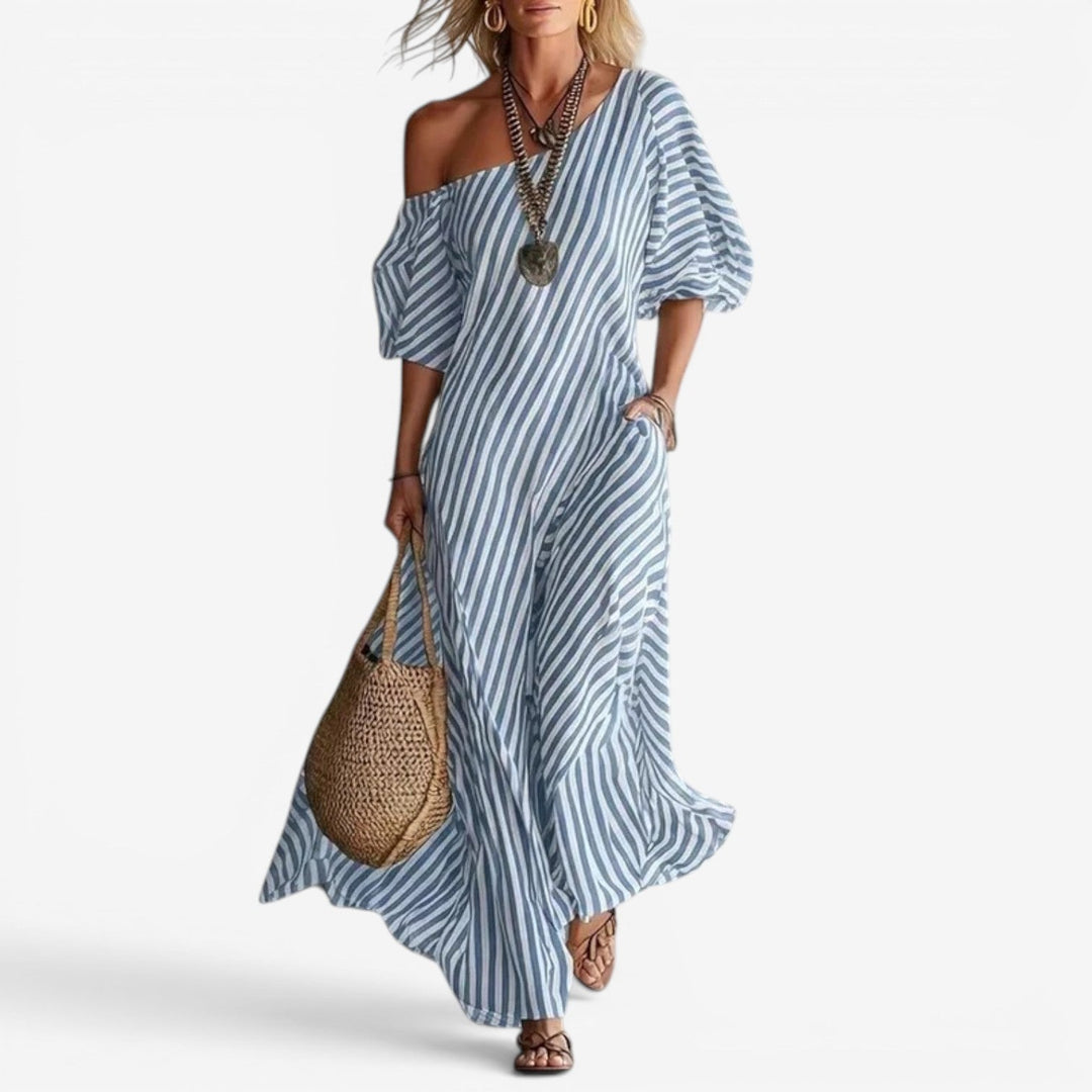 Kath™ | Maxi Dress with Off-the-Shoulder Straps