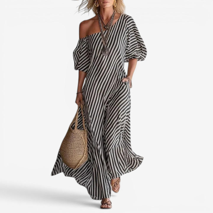 Kath™ | Maxi Dress with Off-the-Shoulder Straps