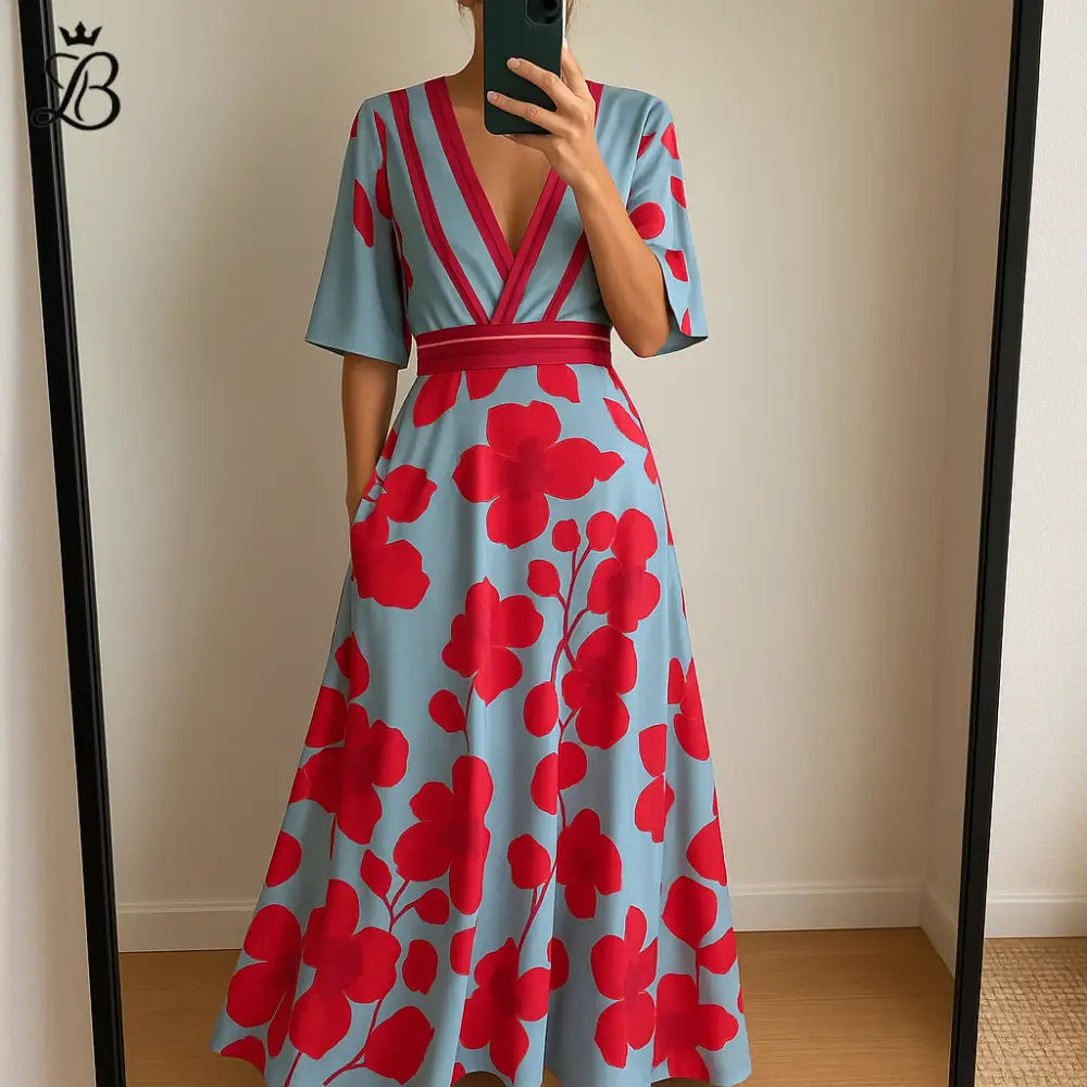 Layla - Chic Summer Dress for Women Apparel & Accessories > Clothing > Dresses