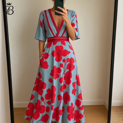 Layla - Chic Summer Dress for Women Apparel & Accessories > Clothing > Dresses