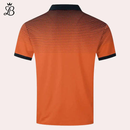 Lazaro – Men's Orange Polo Shirt | Bold, Casual Style for Everyday Comfort