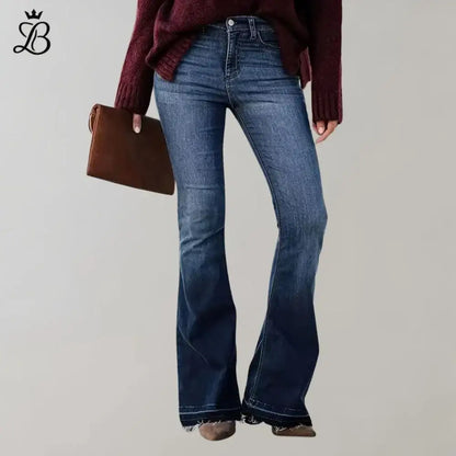 Léonie – Women’s Casual Flared Jeans | Sculpting Fit and Effortless Elegance