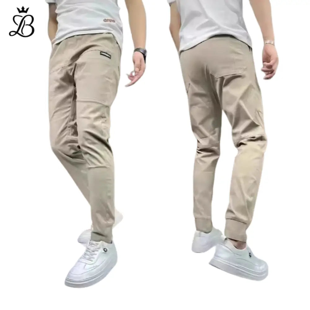 Luca – Men's Stretch Cargo Pants | Versatile, Functional Comfort for Daily Wear