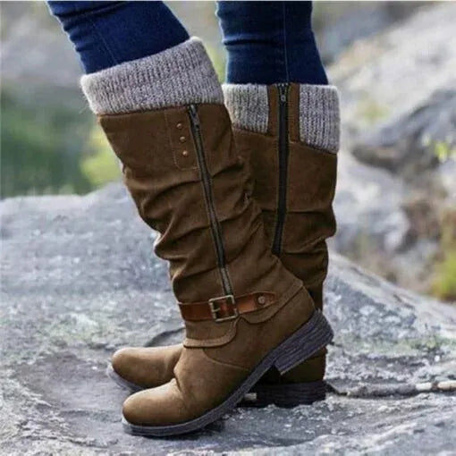 Zymara | Side-Zipper Ankle Boots