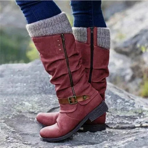 Zymara | Side-Zipper Ankle Boots