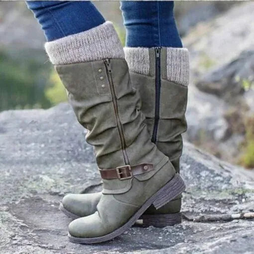 Zymara | Side-Zipper Ankle Boots