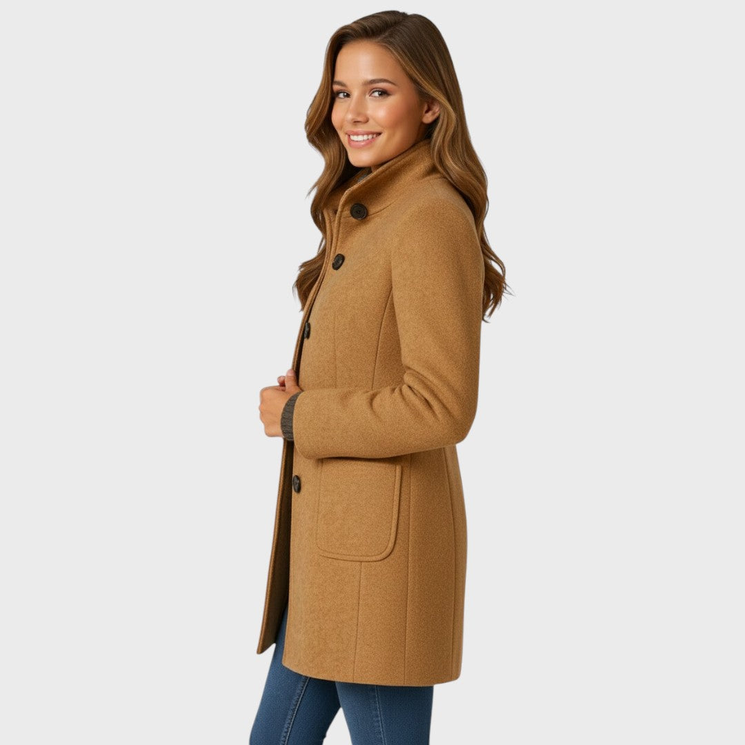 Jessica™ | Elegant Button Up Coat