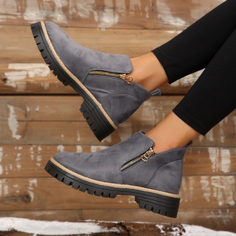 Amaya - Casual Comfort Ankle Boots for Daily Wear