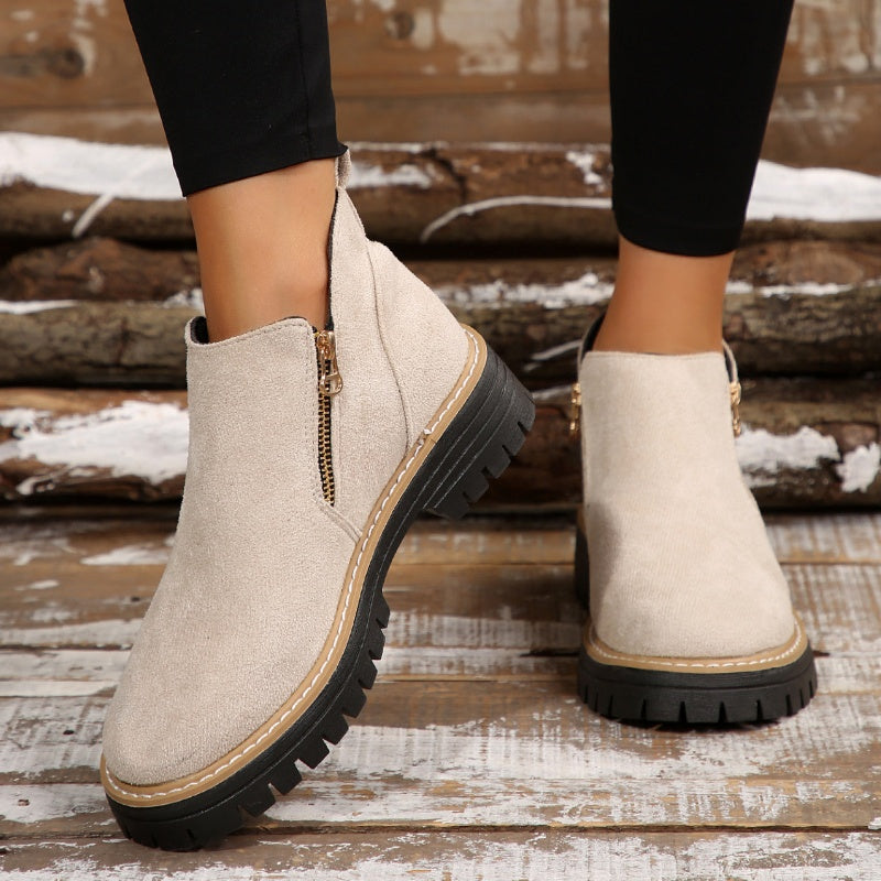 Amaya - Casual Comfort Ankle Boots for Daily Wear