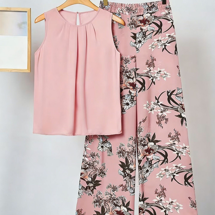 Gwen™ - Elegant Two Piece Print Set