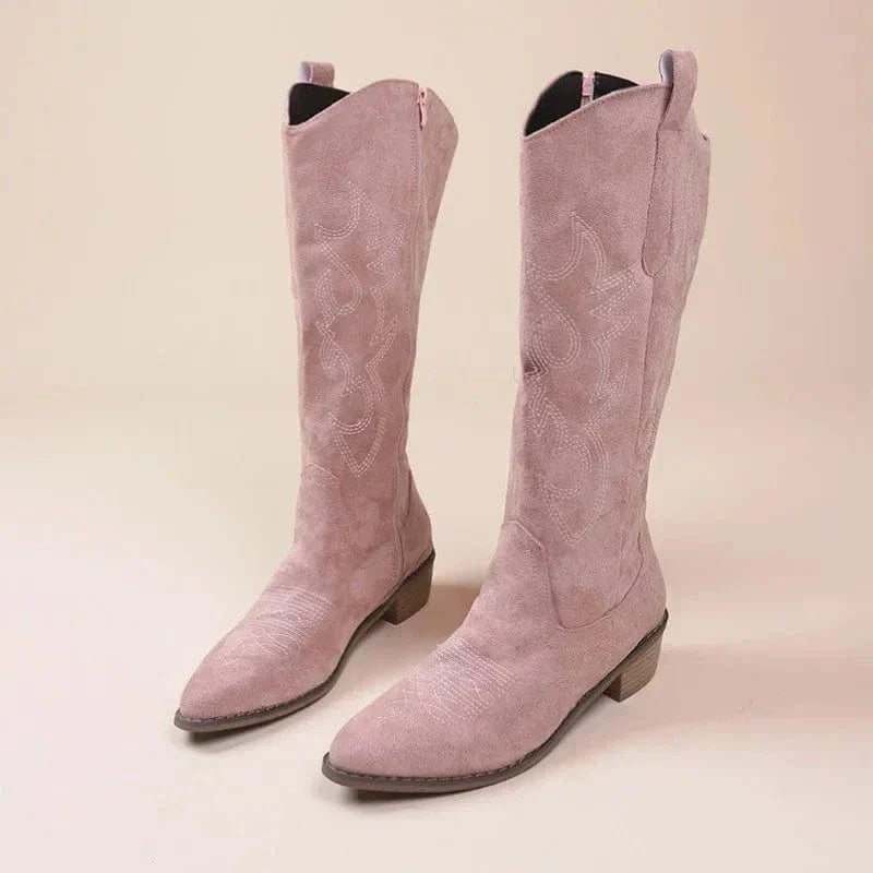 Yellow Charm Ankle Boots